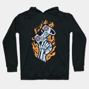 Gamer Fire Hand Hoodie